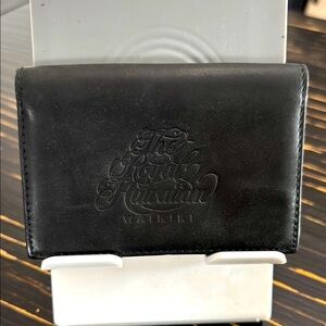 Eisinger Smith Men’s Genuine Leather Wallet Card Holder ID pocket slot Black